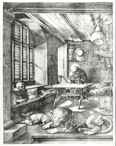 St. Jerome in his Study by Albrecht Dürer